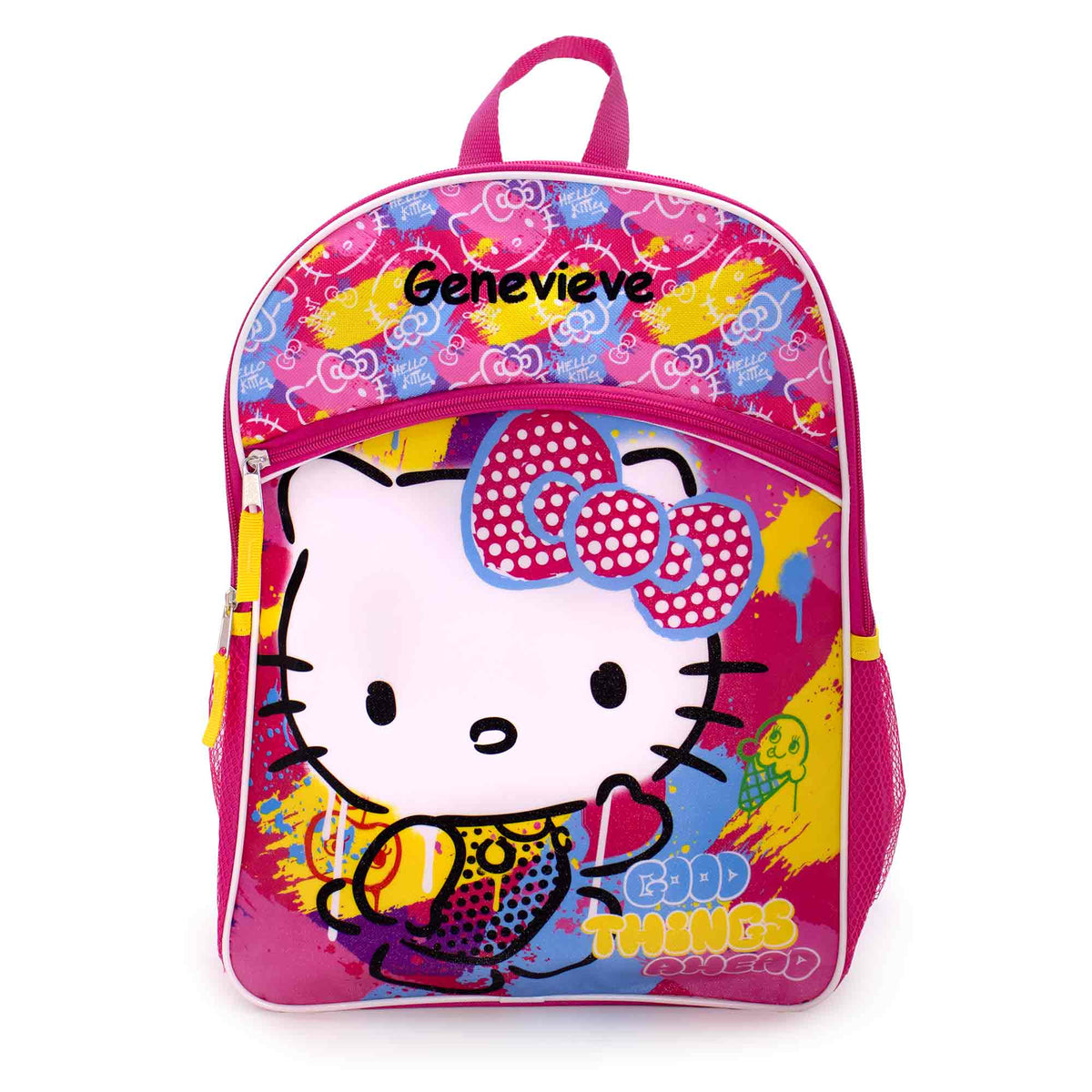 2 OMG buy matching Backpacks Bella pink adorable, kitten, pink/white small/midsize