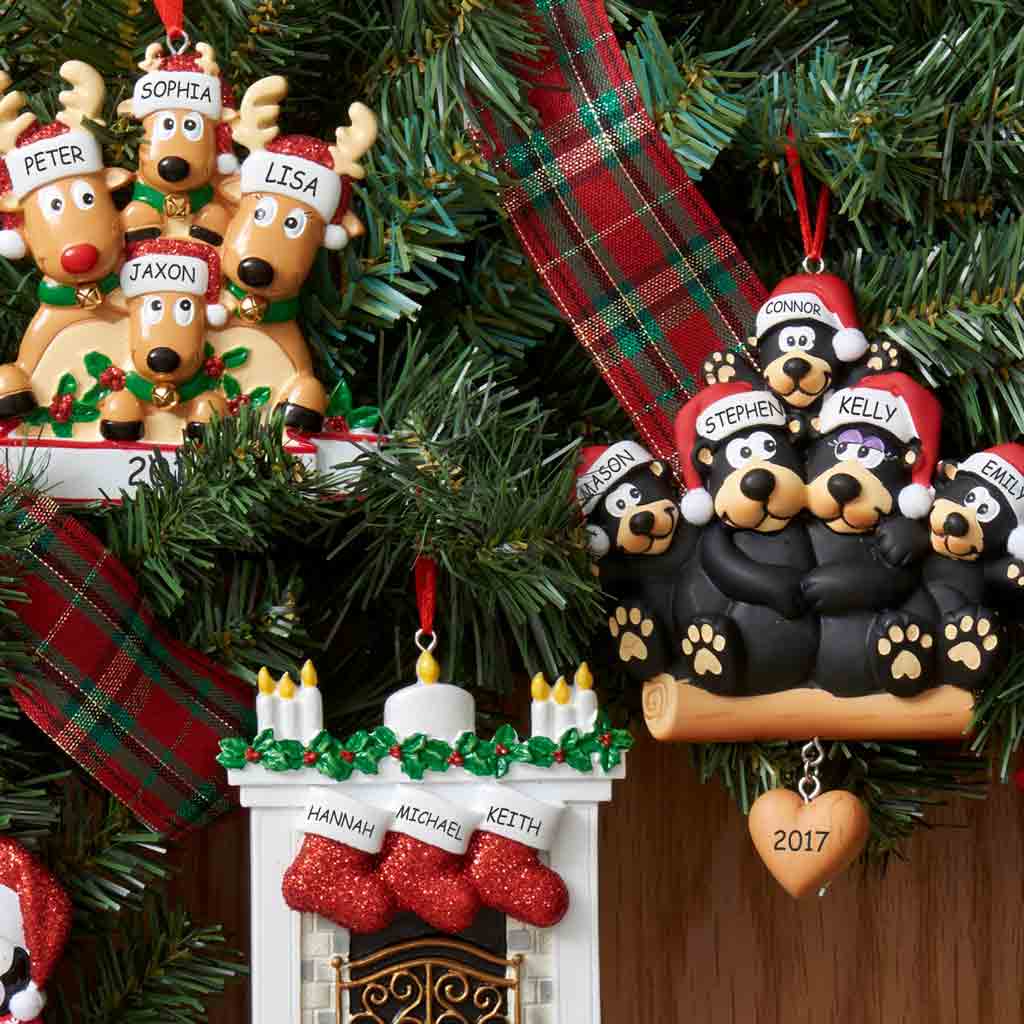 Personalized Family Ornaments – Dibsies Personalization Station