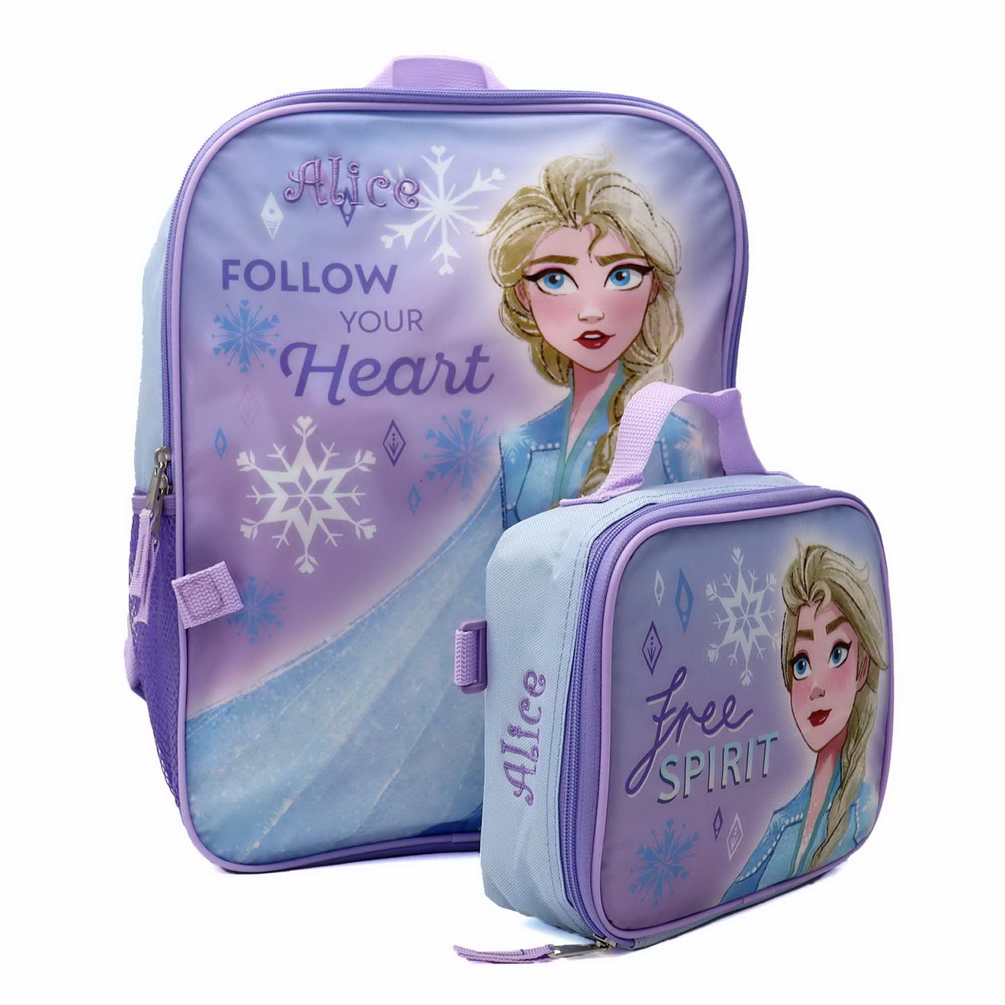 Kids Backpack and Lunchbox Combo. Personalized Embroidered
