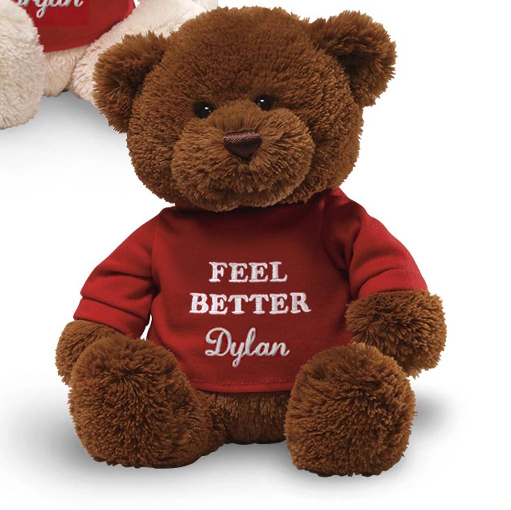 Personalized Get Better Soon Teddy Bear